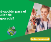 ¿Qué opción para el alquiler de temporada?