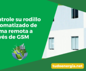 Controle su rodillo automatizado de forma remota a través de GSM